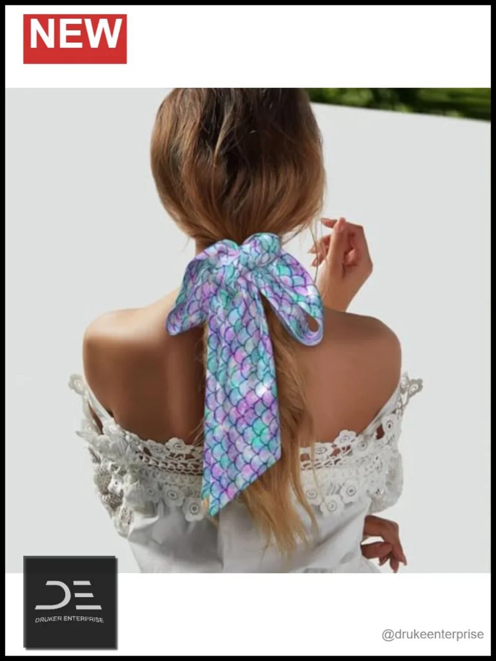 Lightweight Fashion Silk Satin Scarf for Women Neck Scarf